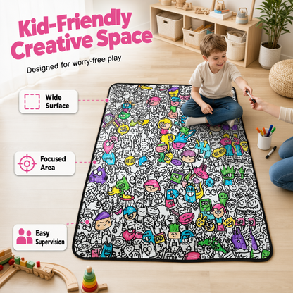 🌸LAST DAY SPECIAL PRICE!!🌸Family Bonding DIY Drawing Blanket