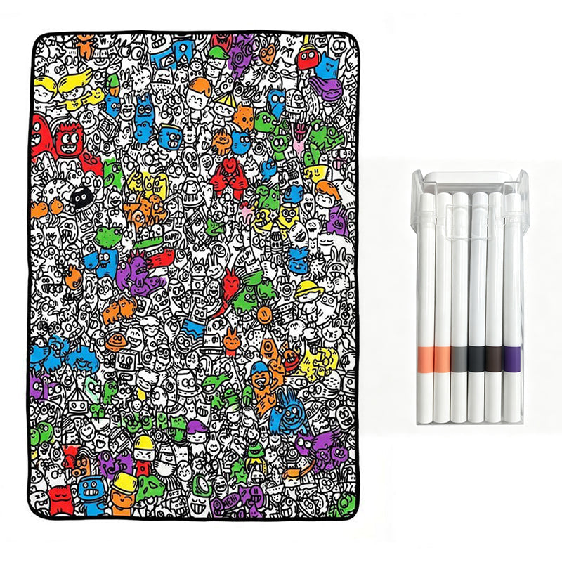 🌸LAST DAY SPECIAL PRICE!!🌸Family Bonding DIY Drawing Blanket