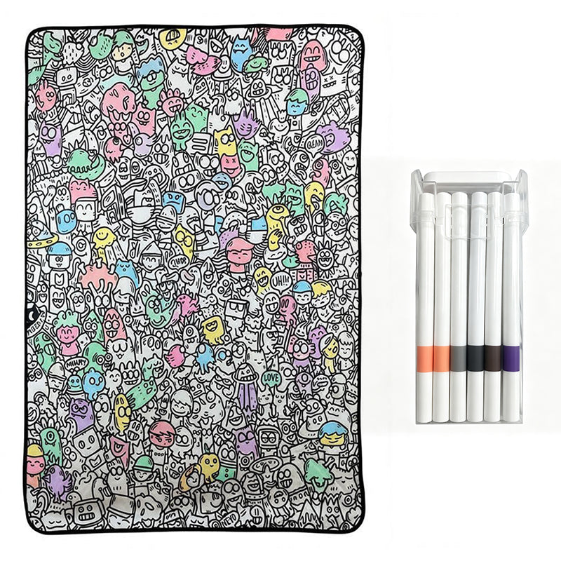 🌸LAST DAY SPECIAL PRICE!!🌸Family Bonding DIY Drawing Blanket