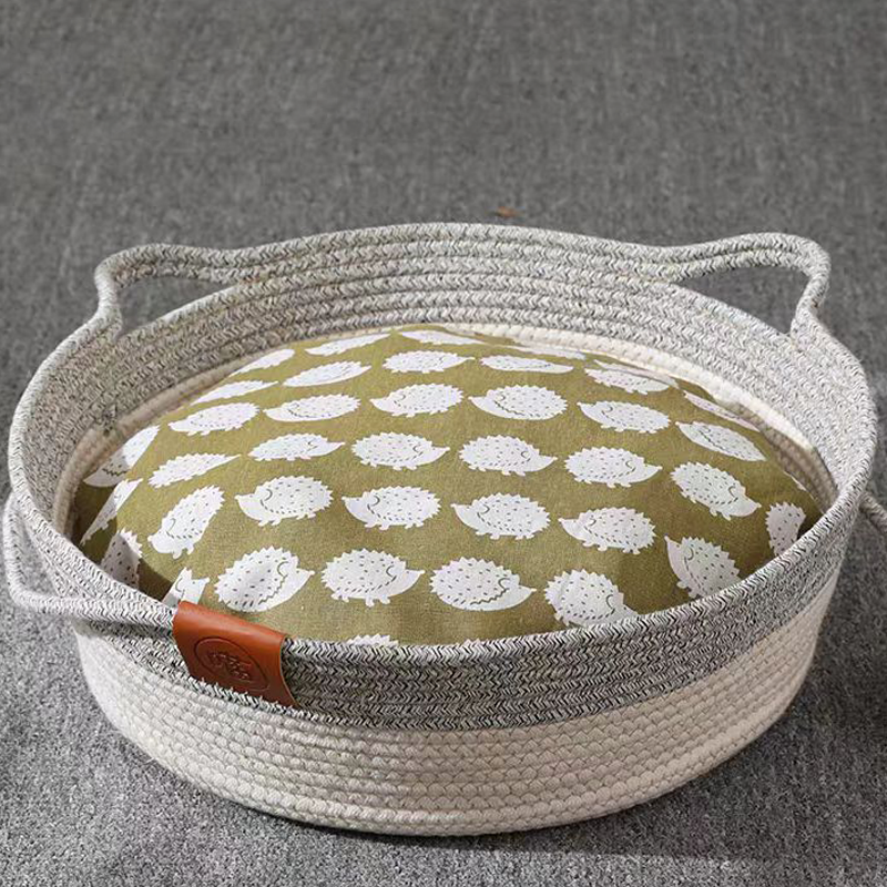 🌸LAST DAY SPECIAL PRICE!!🌸Comfortable Woven Cat Bed for All Seasons