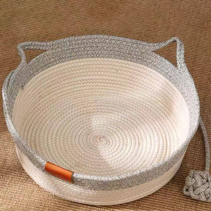 🌸LAST DAY SPECIAL PRICE!!🌸Comfortable Woven Cat Bed for All Seasons