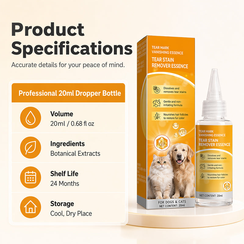 🐕Last Day Promotion 49% OFF🐱Gentle Pet Eye Stain Remover Essence Nourishing Drops