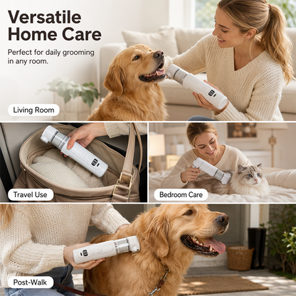 🐕LAST DAY SPECIAL PRICE!!🐱Electric Pet Grooming Comb🐏Keep your furry friends away from mites, fleas and tangled fur！