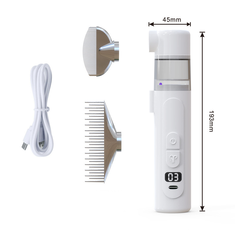 🐕LAST DAY SPECIAL PRICE!!🐱Electric Pet Grooming Comb🐏Keep your furry friends away from mites, fleas and tangled fur！