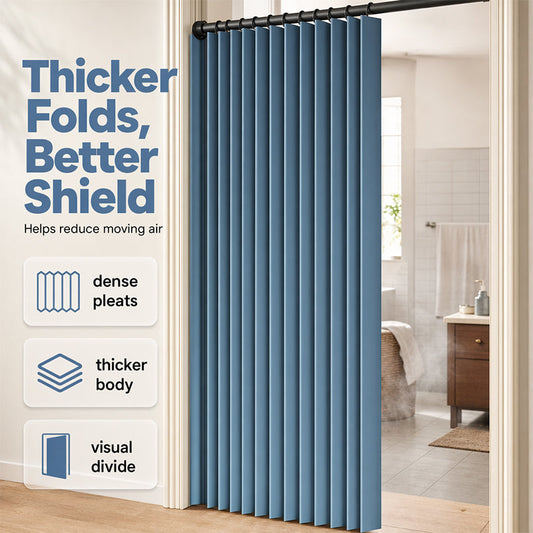 🎅Christmas HOT SALE💞50K+ SOLD!✨No-Drill Magnetic Accordion Door Curtain