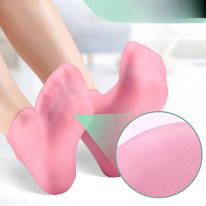 💞LAST DAY : BUY 2 GET 3 FREE + 50% OFF! 💥Silicone Gel Moisturizing Socks