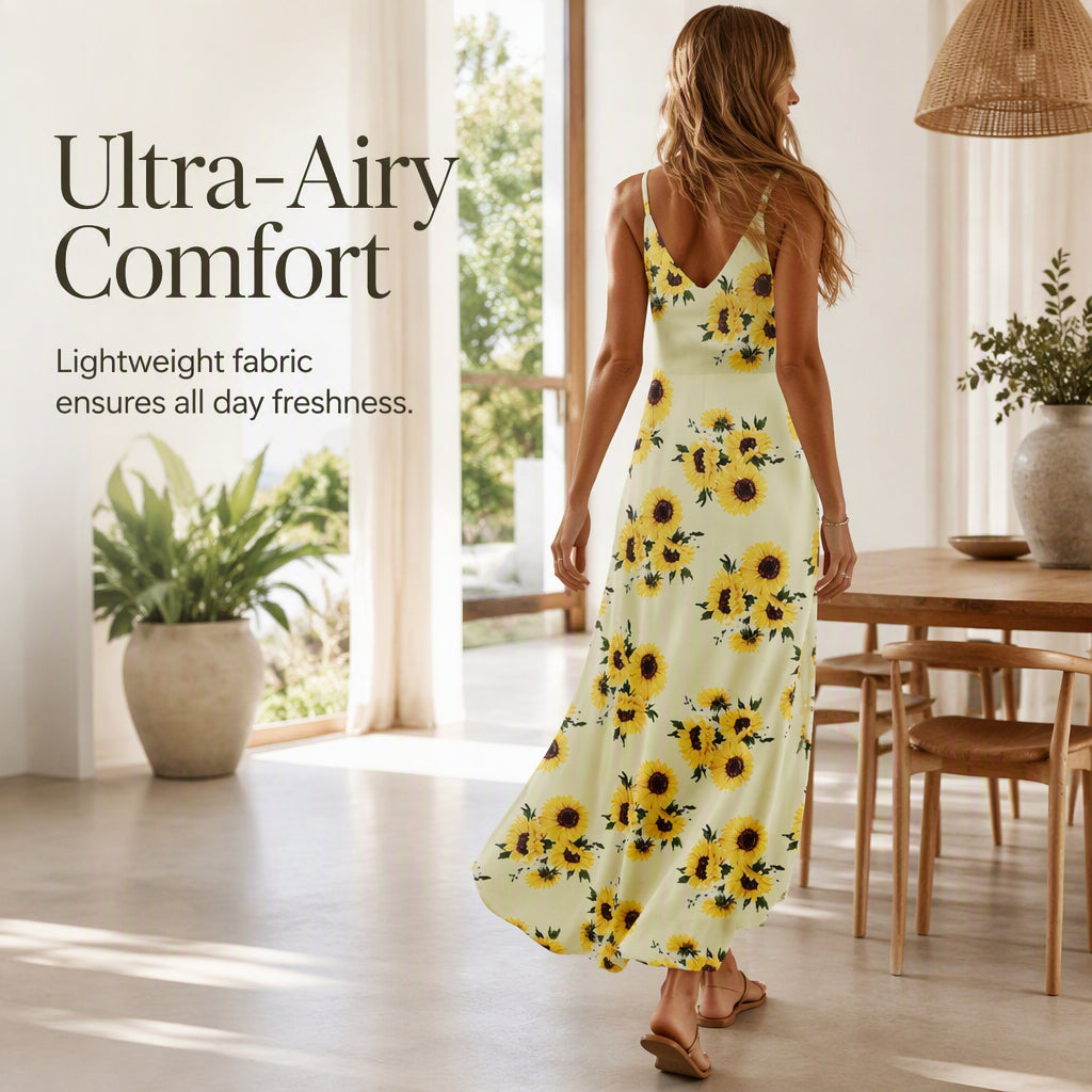 🌸LAST DAY SPECIAL PRICE!!🌸Flowy Vacation Maxi Dress