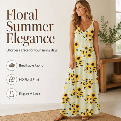 🌸LAST DAY SPECIAL PRICE!!🌸Flowy Vacation Maxi Dress