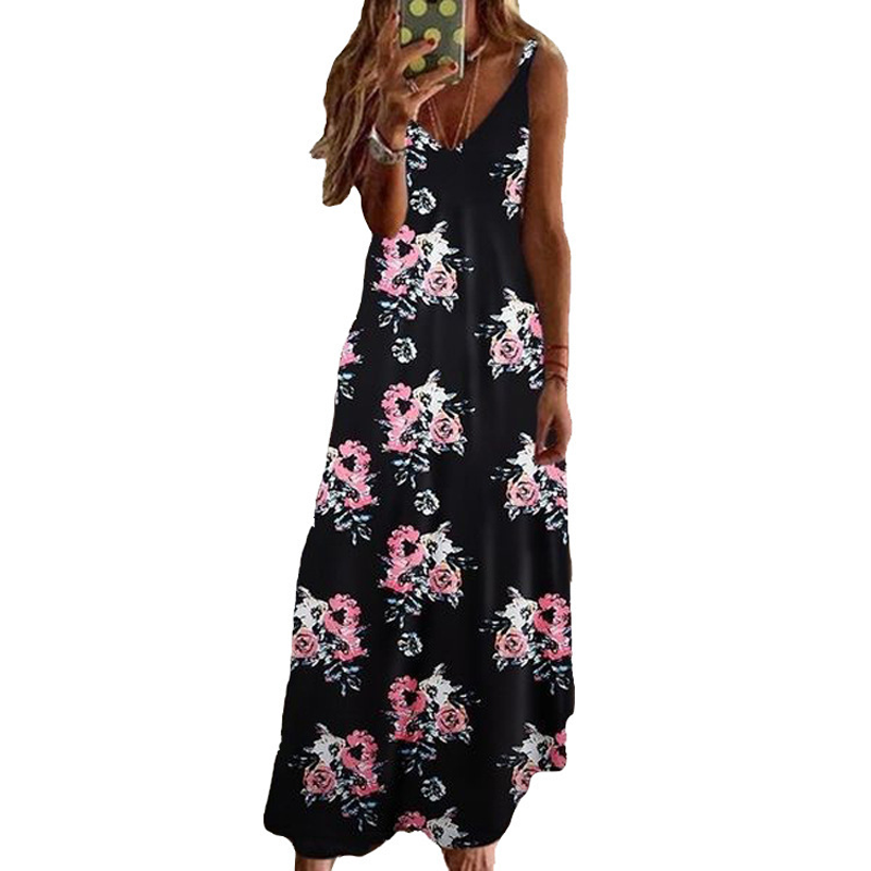 🌸LAST DAY SPECIAL PRICE!!🌸Flowy Vacation Maxi Dress