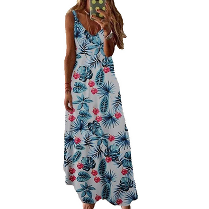🌸LAST DAY SPECIAL PRICE!!🌸Flowy Vacation Maxi Dress