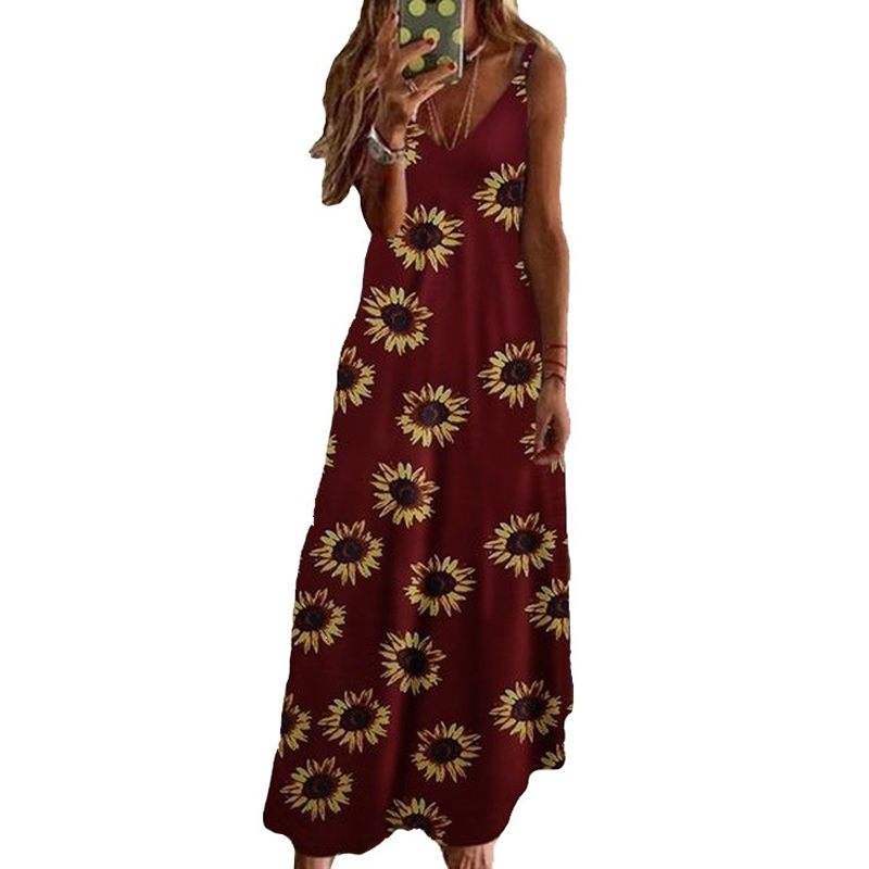 🌸LAST DAY SPECIAL PRICE!!🌸Flowy Vacation Maxi Dress