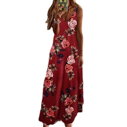 🌸LAST DAY SPECIAL PRICE!!🌸Flowy Vacation Maxi Dress