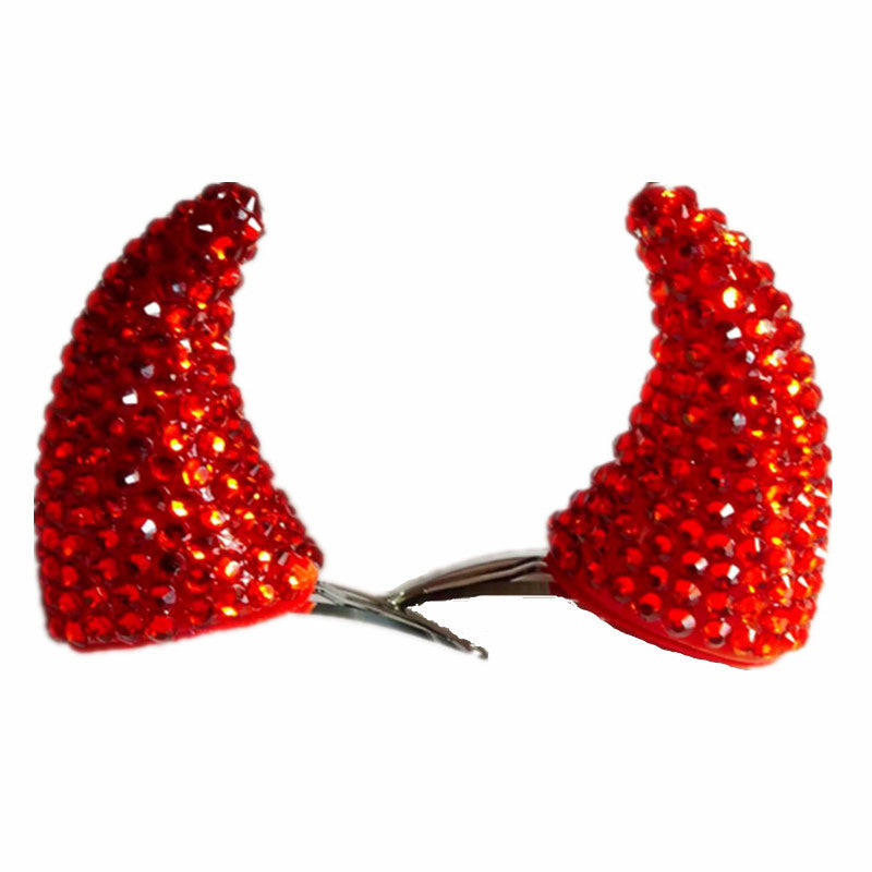 🎁Last Day Promotion 49% OFF🔥Halloween Devil Horn Hair Clips