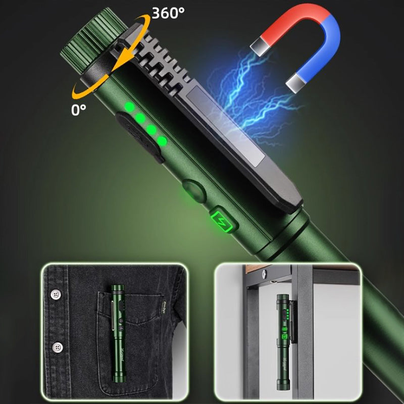 🎁Last Day Promotion 49% OFF🔥Multifunctional Pen-Shaped Strong Magnetic Work Light
