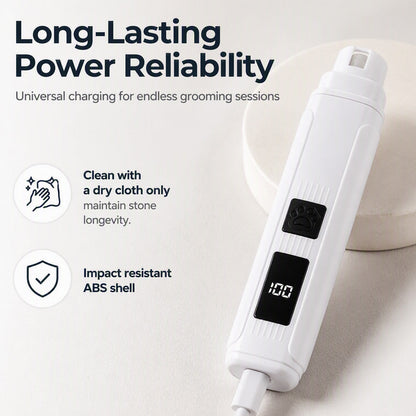 🐱Last Day Promotion 49% OFF🐕Electric Pet Nail Grinder with LED Power Display