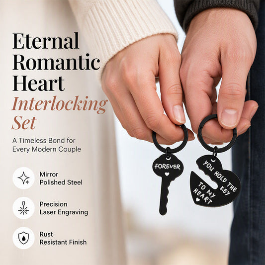 🎅Christmas HOT SALE💞50K+ SOLD!✨Romantic Couple Keychain Set