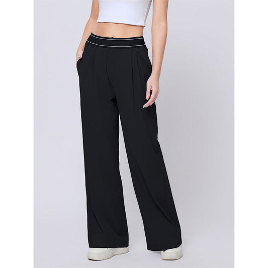 Women's Casual High-Waist Wide-Leg Pants