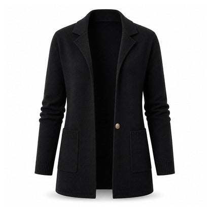 🧥Women's Lapel Collar Knit Cardigan