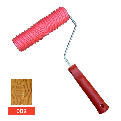 🌳Embossing Texture Patterned Paint Roller for Wall Decoration