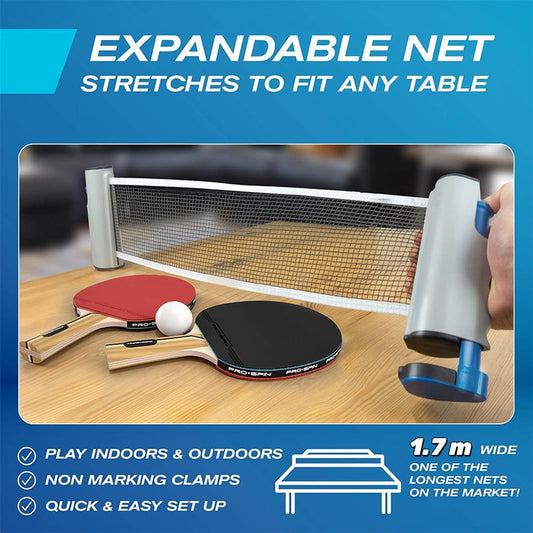 🏓Retractable & Portable Ping Pong Net