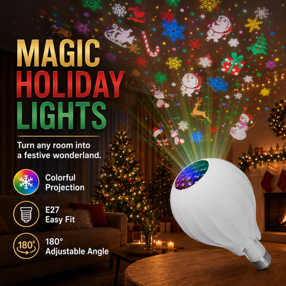 🎄Colorful Rotating Christmas Atmosphere Projector