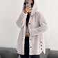 ⏳ Limited Time 60% Off!❄️Women's Loose-Fit Hooded Plush Jacket