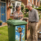Waterproof Funny Animal Trash Can Sticker