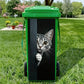 Waterproof Funny Animal Trash Can Sticker