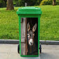Waterproof Funny Animal Trash Can Sticker