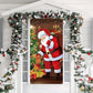 🎅Christmas Door Cover For Instant Holiday Decor🚪