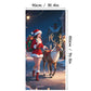 🎅Christmas Door Cover For Instant Holiday Decor🚪
