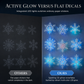 ❄Glowing Snowflake Night Light Wall Stickers💡