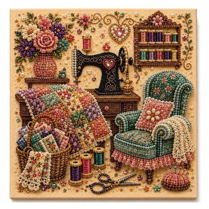 💎Last Day Promotion 49% OFF🏠Create Sparkling Art Instantly! Relaxing Diamond Art Kit