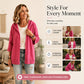 🌸LAST DAY SPECIAL PRICE!!🌸Women's 3/4 Sleeve Hooded Knit Cardigan