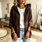 🌸LAST DAY SPECIAL PRICE!!🌸Women's 3/4 Sleeve Hooded Knit Cardigan