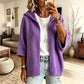🌸LAST DAY SPECIAL PRICE!!🌸Women's 3/4 Sleeve Hooded Knit Cardigan