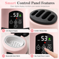 💅LAST DAY SPECIAL PRICE!!🌸36W Electric Steam Nail Polish Remover Machine Professional Gel Polish and Acrylic Removal Device for Manicures