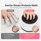 💅LAST DAY SPECIAL PRICE!!🌸36W Electric Steam Nail Polish Remover Machine Professional Gel Polish and Acrylic Removal Device for Manicures