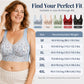 🌸LAST DAY SPECIAL PRICE ￡7.99🌸Women's Seamless Floral Lace Support Bra