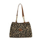 🌸LAST DAY ONLY £12.99 🌸Retro Leopard Print Tote Bag for Women