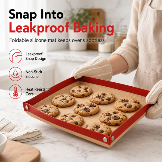 🍪Last Day Promotion 49% OFF🔥Non Stick Silicone Baking Mat Heat Resistant Fiberglass Oven Liner Sheet for Macarons and Pastry