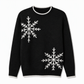 🌸Hot Sale 50% OFF💖Women's Christmas Snowflake Jacquard Knit Sweater Crew Neck Loose Fit Pullover