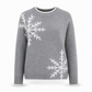 🌸Hot Sale 50% OFF💖Women's Christmas Snowflake Jacquard Knit Sweater Crew Neck Loose Fit Pullover