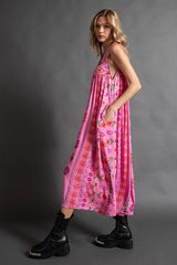 🎁Vintage floral print loose sleeveless jumpsuit✨FREE SHIPPING