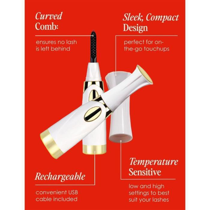 ⚡👀LAST DAY SALE- BUY 1 GET 1 FREE!!✨Lash Lift Heated Lash Curling Tool-💥Natural Curl Long-lasting Effect